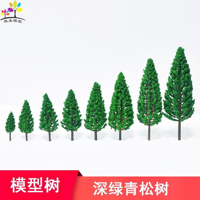 Phụ Kiện Mô Hình Cây Thông Xanh Đậm Mô Hình Mini (MH-119)