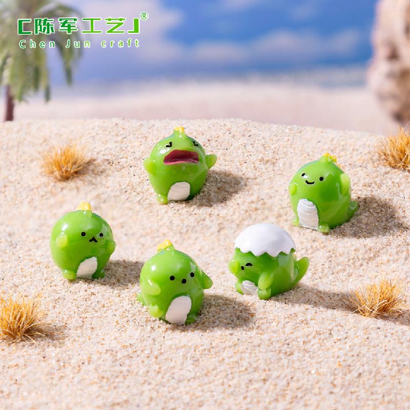Phụ Kiện Tiểu Cảnh Tiểu cảnh khủng long mini DIY, phụ kiện tiểu cảnh mini xe bàn resin garden đáng yêu cute (ZC-1420)