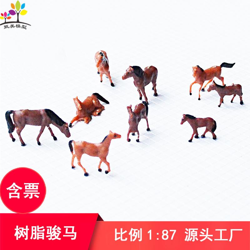 Phụ Kiện Mô Hình Ngựa Phi Nước Đại Mô Hình Tỷ Lệ 1:87 (MH-248)