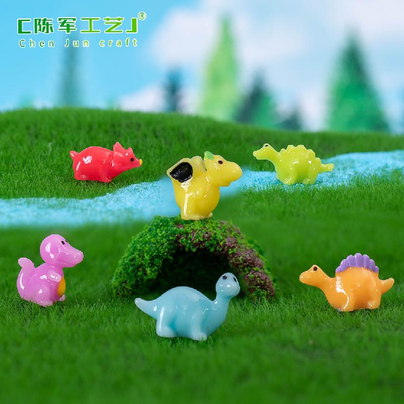 Phụ Kiện Tiểu Cảnh Khủng long resin trang trí tiểu cảnh bàn và chậu cây (ZC-665)