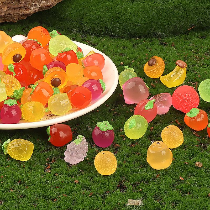 Charm LaBuBu Charm trái cây phát sáng DIY trang trí điện thoại (FF-447)