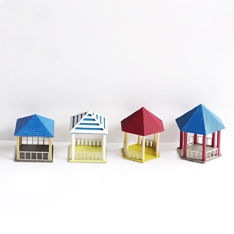 Phụ Kiện Mô Hình Chòi Nghỉ Cổ Trang Mini Tỷ Lệ 1:50 (MH-224)