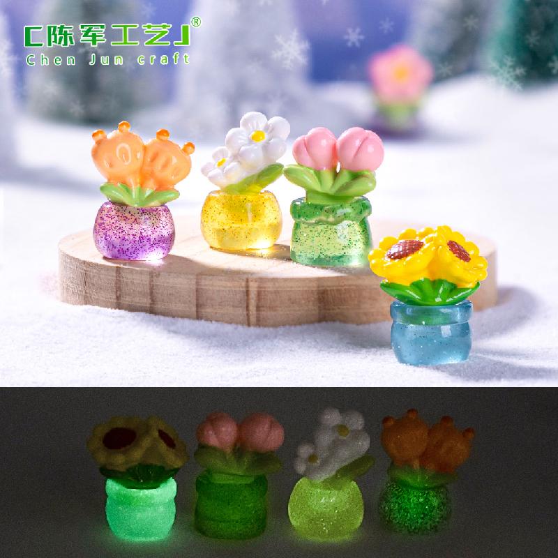 Phụ Kiện Tiểu Cảnh Tiểu cảnh hoa hướng dương tulip DIY, phụ kiện tiểu cảnh mini xe bàn đáng yêu (ZC-1014)