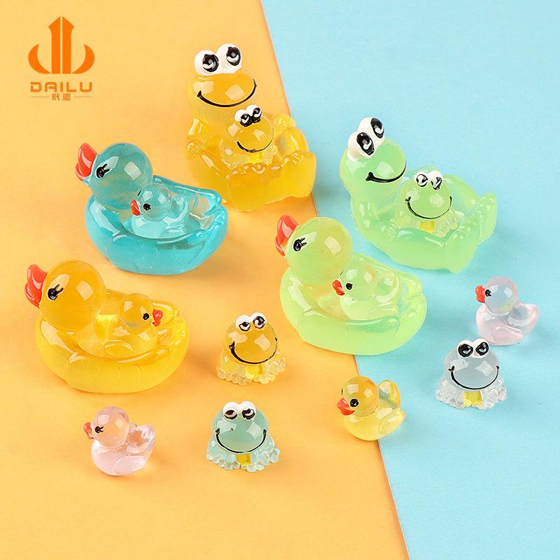 Charm LaBuBu Charm vịt phát sáng DIY trang trí điện thoại (FF-379)