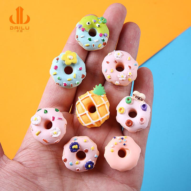 Charm LaBuBu Charm donut DIY vỏ điện thoại sáng tạo độc đáo (FF-101)