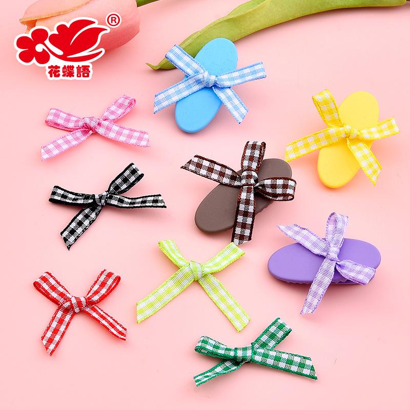 Phụ Kiện Nhỏ Xinh Nơ caro Hàn Quốc (NX-476)