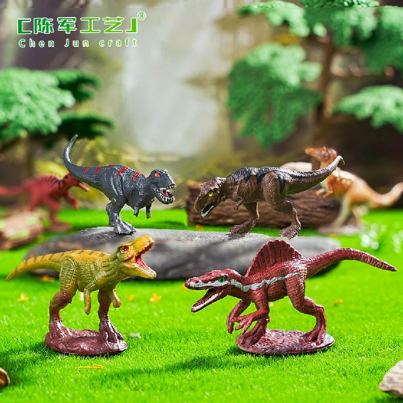 Phụ Kiện Tiểu Cảnh Tiểu cảnh khủng long Jurassic DIY, phụ kiện tiểu cảnh mini xe bàn nhỏ gọn, cute (ZC-844)