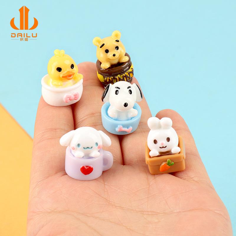 Charm LaBuBu Charm thỏ mini DIY trang trí điện thoại (FF-414)