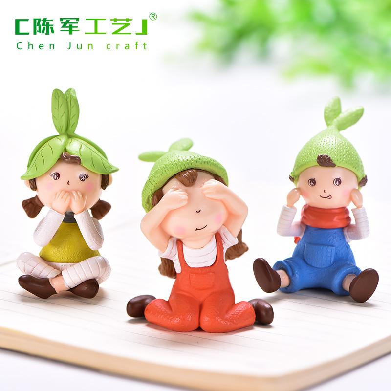 Phụ Kiện Tiểu Cảnh Tiểu cảnh bé gái DIY, phụ kiện tiểu cảnh mini xe bàn treo đáng yêu (ZC-1018)