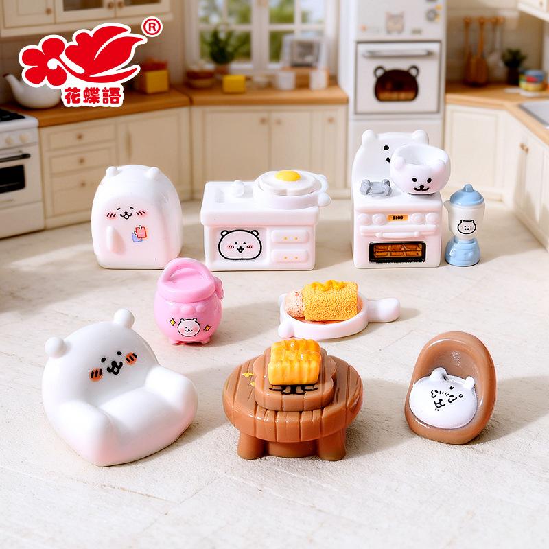 Phụ Kiện Nhỏ Xinh Đồ dùng bếp gấu mini (NX-135)