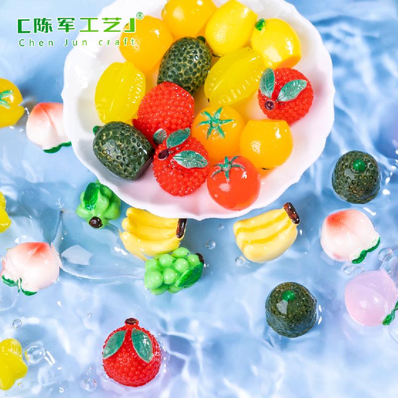 Phụ Kiện Tiểu Cảnh Tiểu cảnh trái cây 3D mini trang trí bàn DIY dễ thương (ZC-1089)