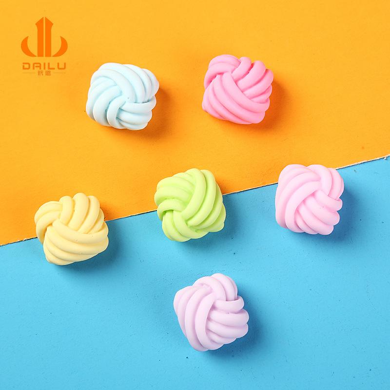 Charm LaBuBu Charm cuộn len DIY trang trí vỏ điện thoại (FF-462)