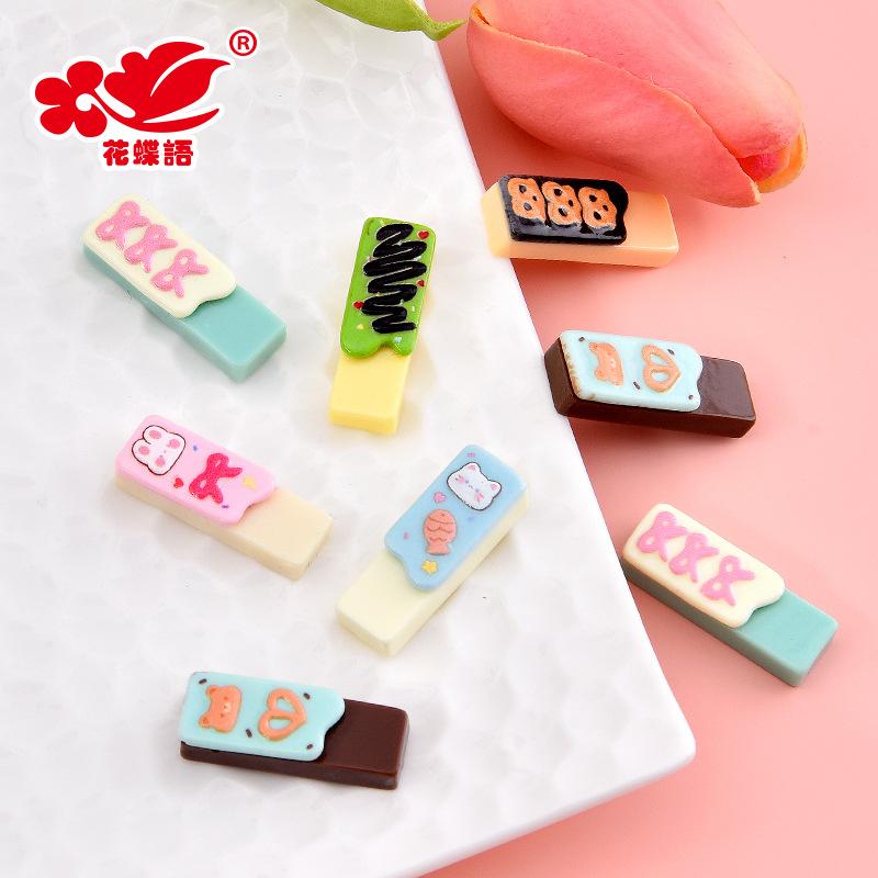 Phụ Kiện Nhỏ Xinh Thanh socola resin, phụ kiện DIY, văn phòng phẩm, nam châm tủ lạnh (NX-618)