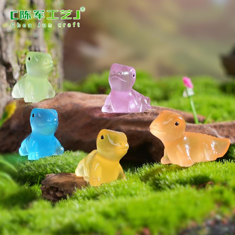 Phụ Kiện Tiểu Cảnh Tiểu cảnh tắc kè phát sáng DIY, phụ kiện tiểu cảnh mini bàn đáng yêu, cute (ZC-908)