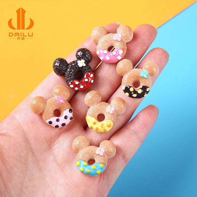 Charm LaBuBu Charm donut DIY trang trí vỏ điện thoại (FF-461)
