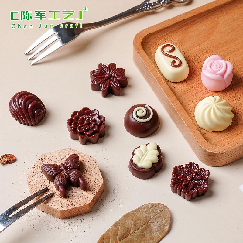 Phụ Kiện Tiểu Cảnh Tiểu cảnh bánh sôcôla giả, cream gel DIY, phụ kiện resin tiểu cảnh mini (ZC-690)