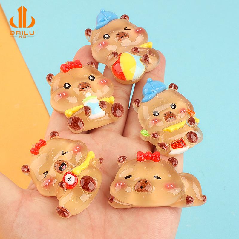 Charm LaBuBu Charm thẻ du lịch phát sáng DIY vỏ điện thoại (FF-257)