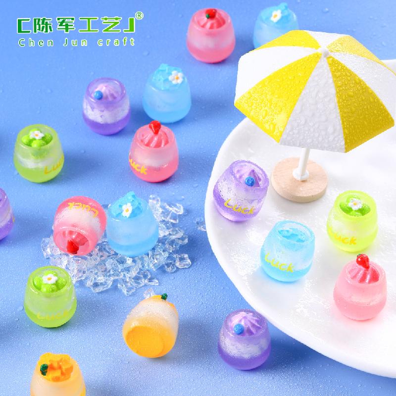 Phụ Kiện Tiểu Cảnh Tiểu cảnh cốc trái cây đông lạnh, phụ kiện trang trí mini (ZC-412)