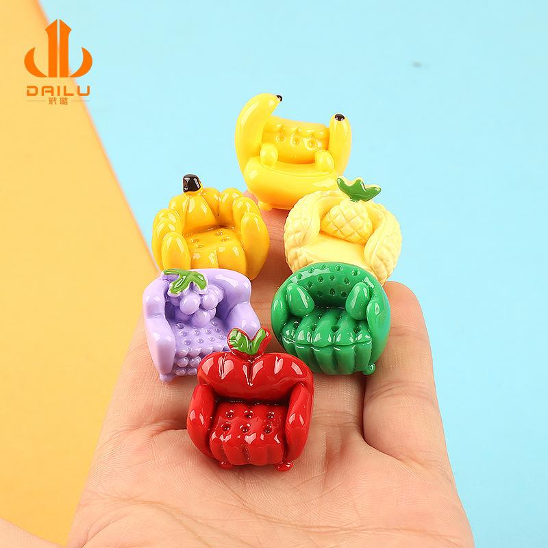 Charm LaBuBu Charm sofa trái cây DIY trang trí vỏ điện thoại (FF-134)