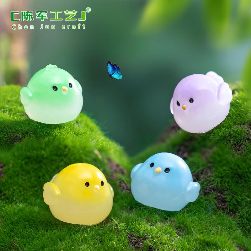 Phụ Kiện Tiểu Cảnh Tiểu cảnh chim hạt mạ lớn DIY, phụ kiện tiểu cảnh mini resin garden treo bàn đáng yêu cute (ZC-1463)