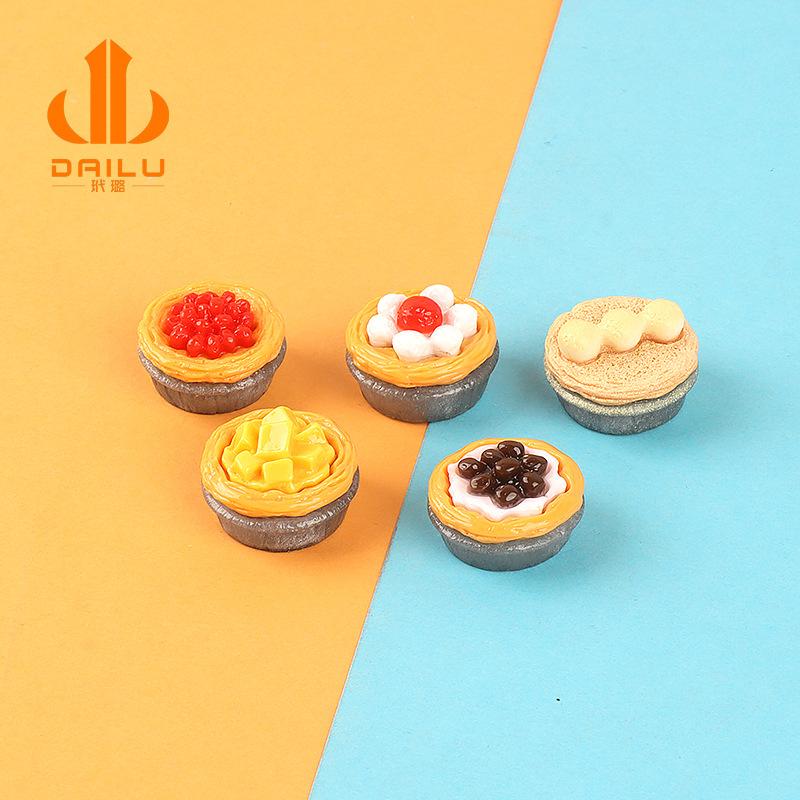 Charm LaBuBu Charm bánh tart DIY trang trí vỏ điện thoại (FF-169)