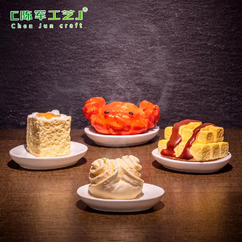 Phụ Kiện Tiểu Cảnh Tiểu cảnh món điểm tâm, bún tôm giả, phụ kiện trang trí mini (ZC-604)