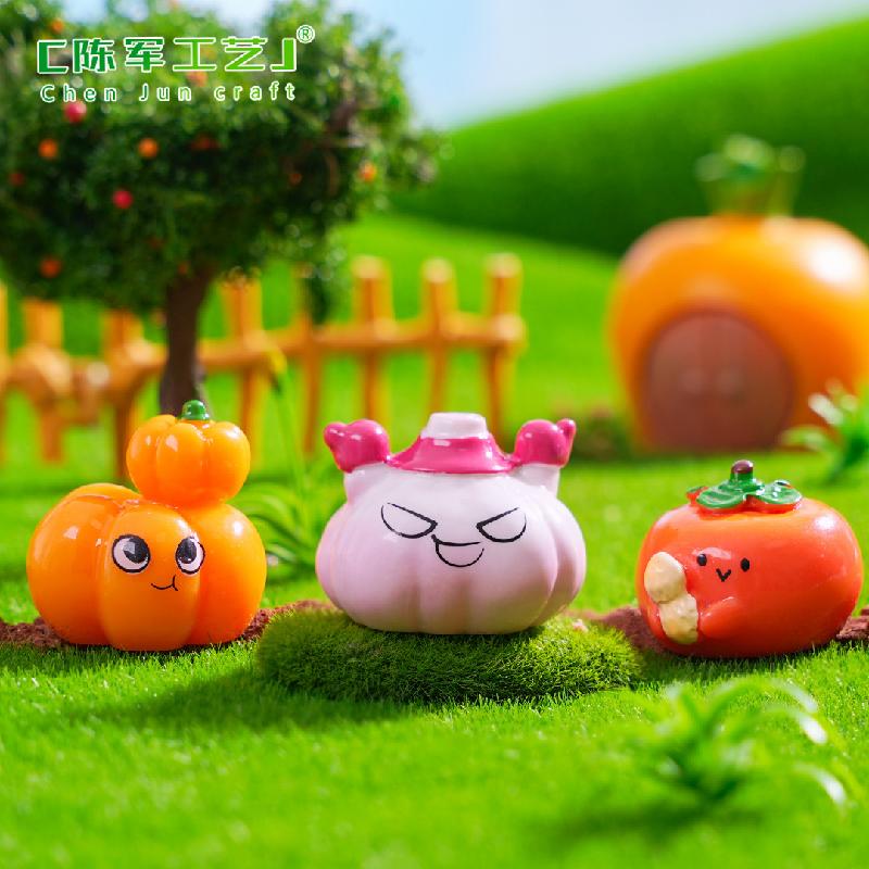 Phụ Kiện Tiểu Cảnh Tiểu cảnh trái cây vui nhộn DIY, phụ kiện tiểu cảnh mini treo bàn resin garden đáng yêu cute (ZC-1468)