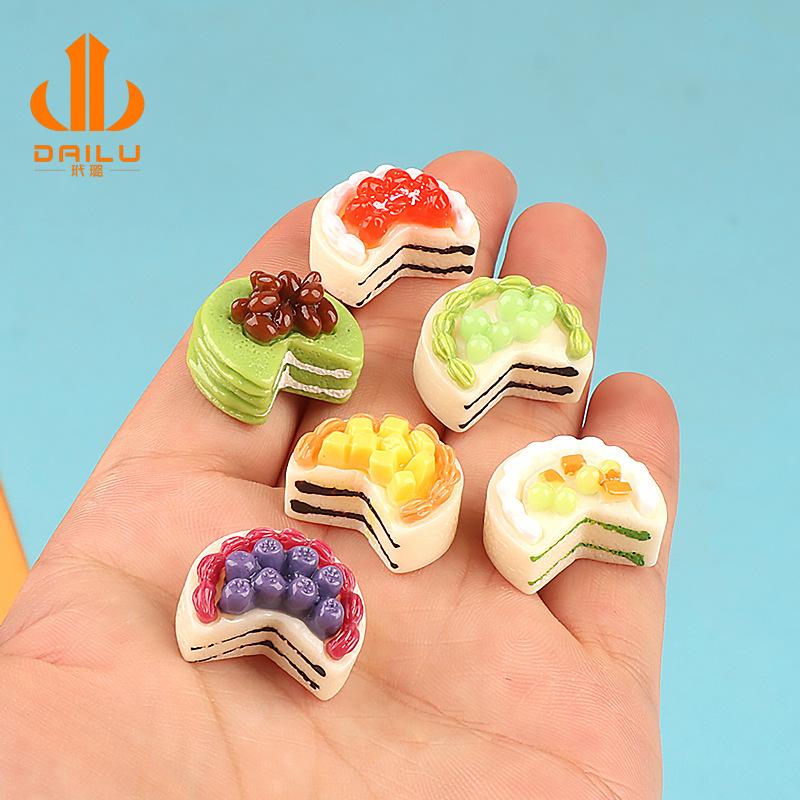 Charm LaBuBu Charm bánh trái cây DIY vỏ điện thoại & kẹp tóc (FF-107)