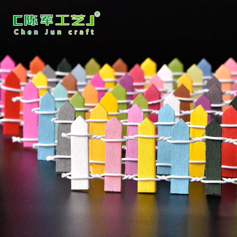 Phụ Kiện Tiểu Cảnh Tiểu cảnh hàng rào gỗ 30cm DIY, phụ kiện tiểu cảnh mini bàn thu nhỏ tạo cảnh (ZC-1041)