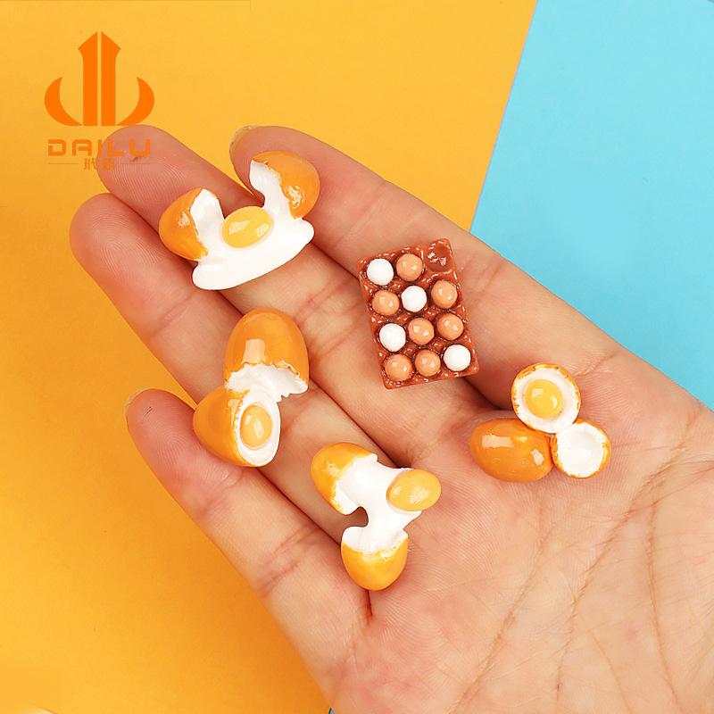 Charm LaBuBu Charm hộp trứng DIY trang trí vỏ điện thoại (FF-362)