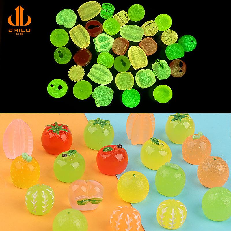 Charm LaBuBu Charm trái cây phát sáng DIY chìa khóa trang trí (FF-412)