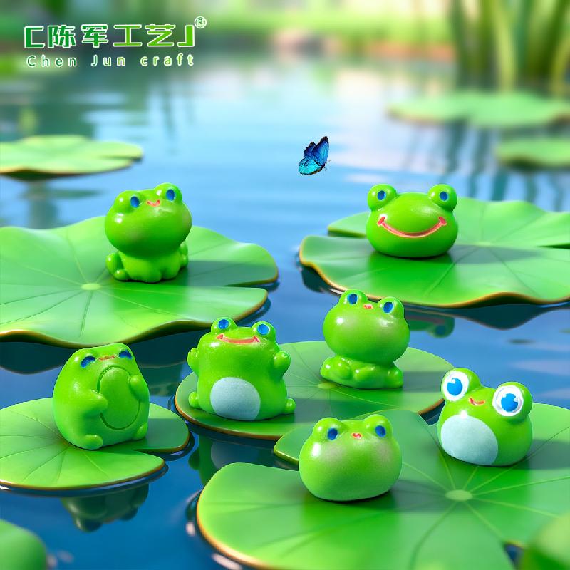 Phụ Kiện Tiểu Cảnh Ếch dễ thương mini (PK-1162)